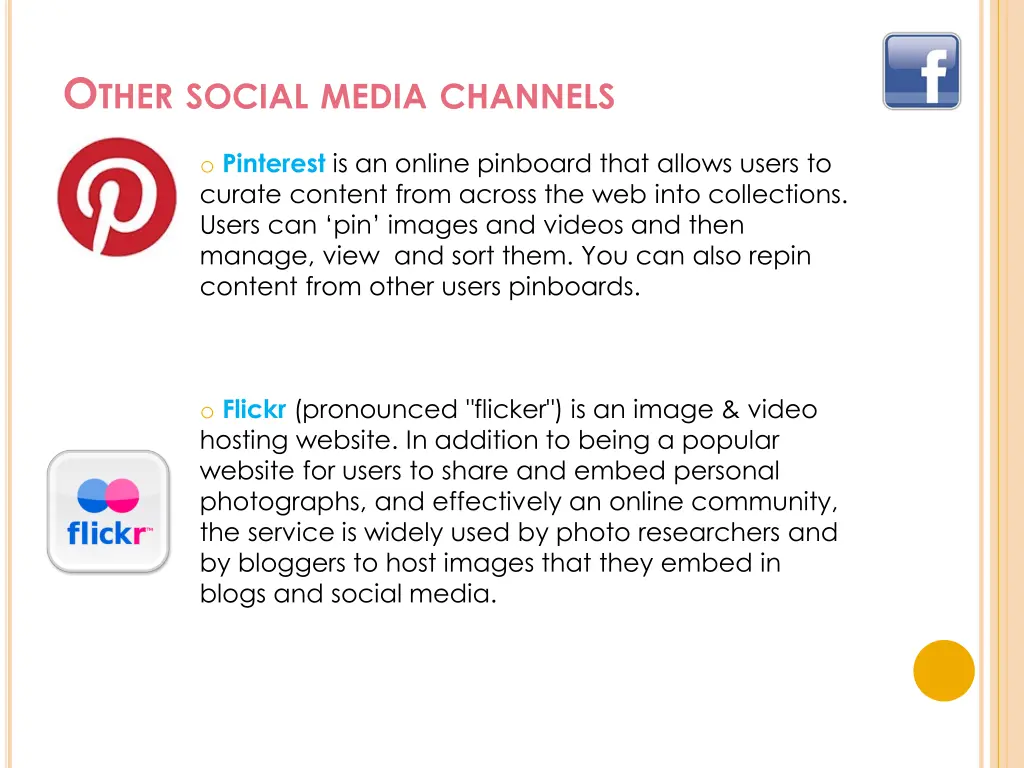 o ther social media channels 3