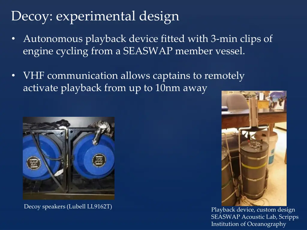 decoy experimental design