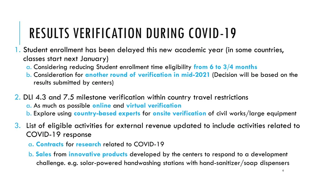 results verification during covid 19 1 student