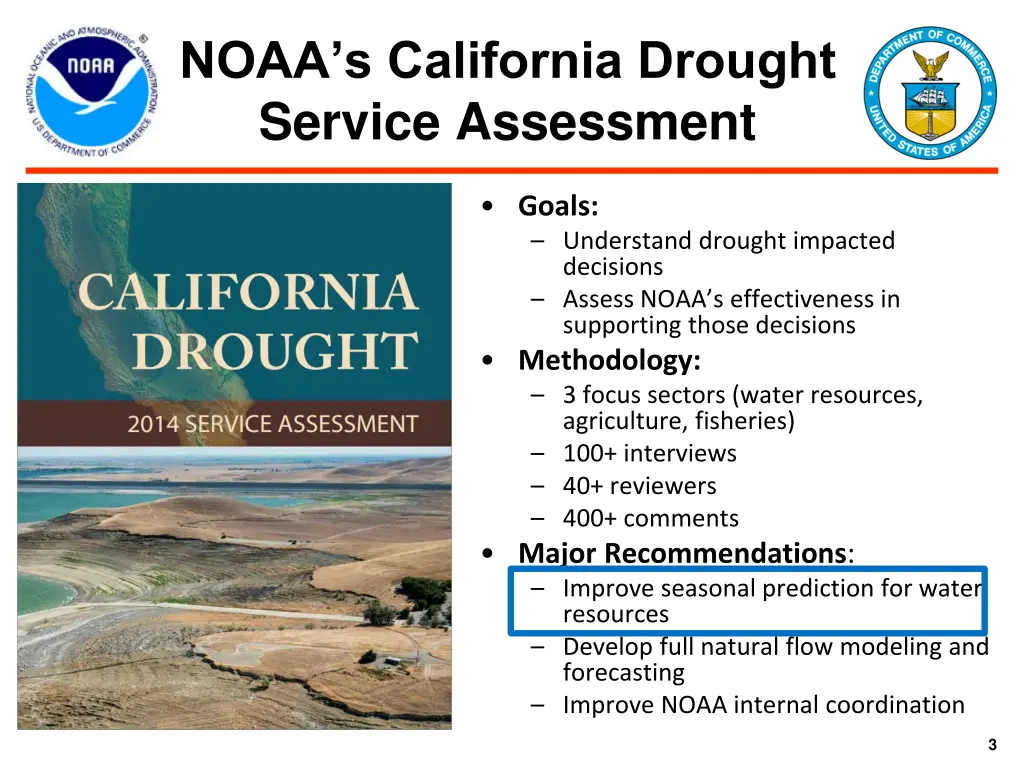 noaa s california drought service assessment