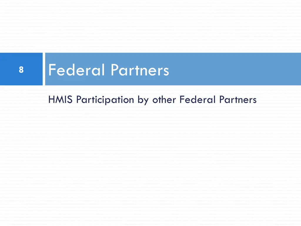 federal partners