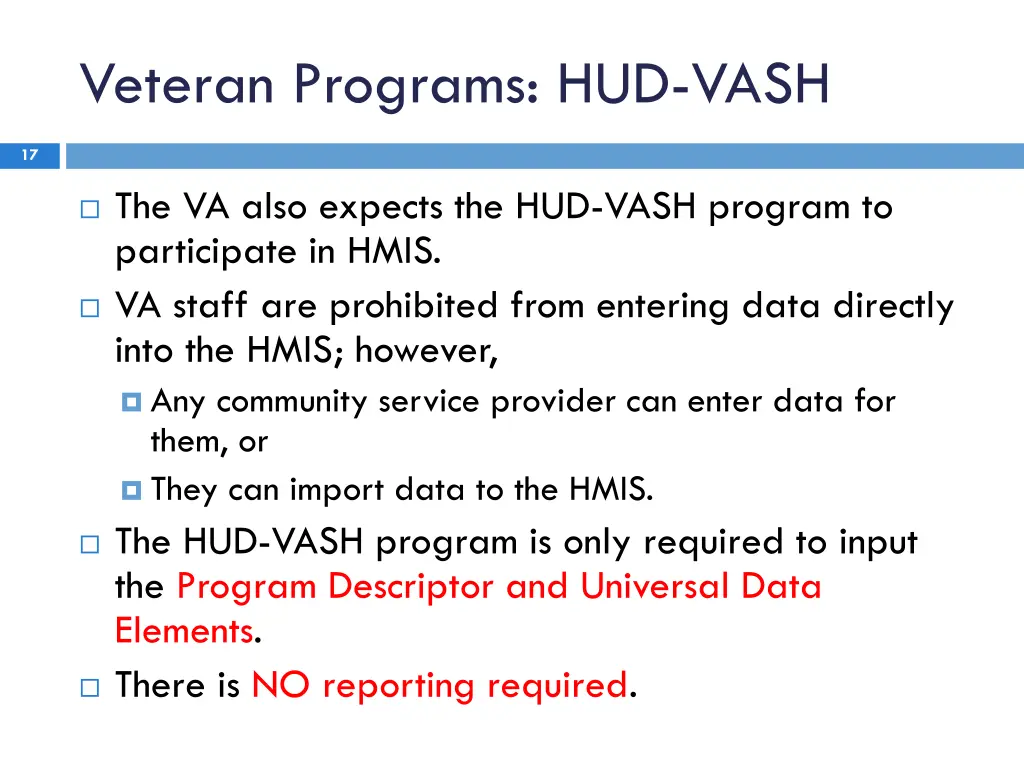 veteran programs hud vash