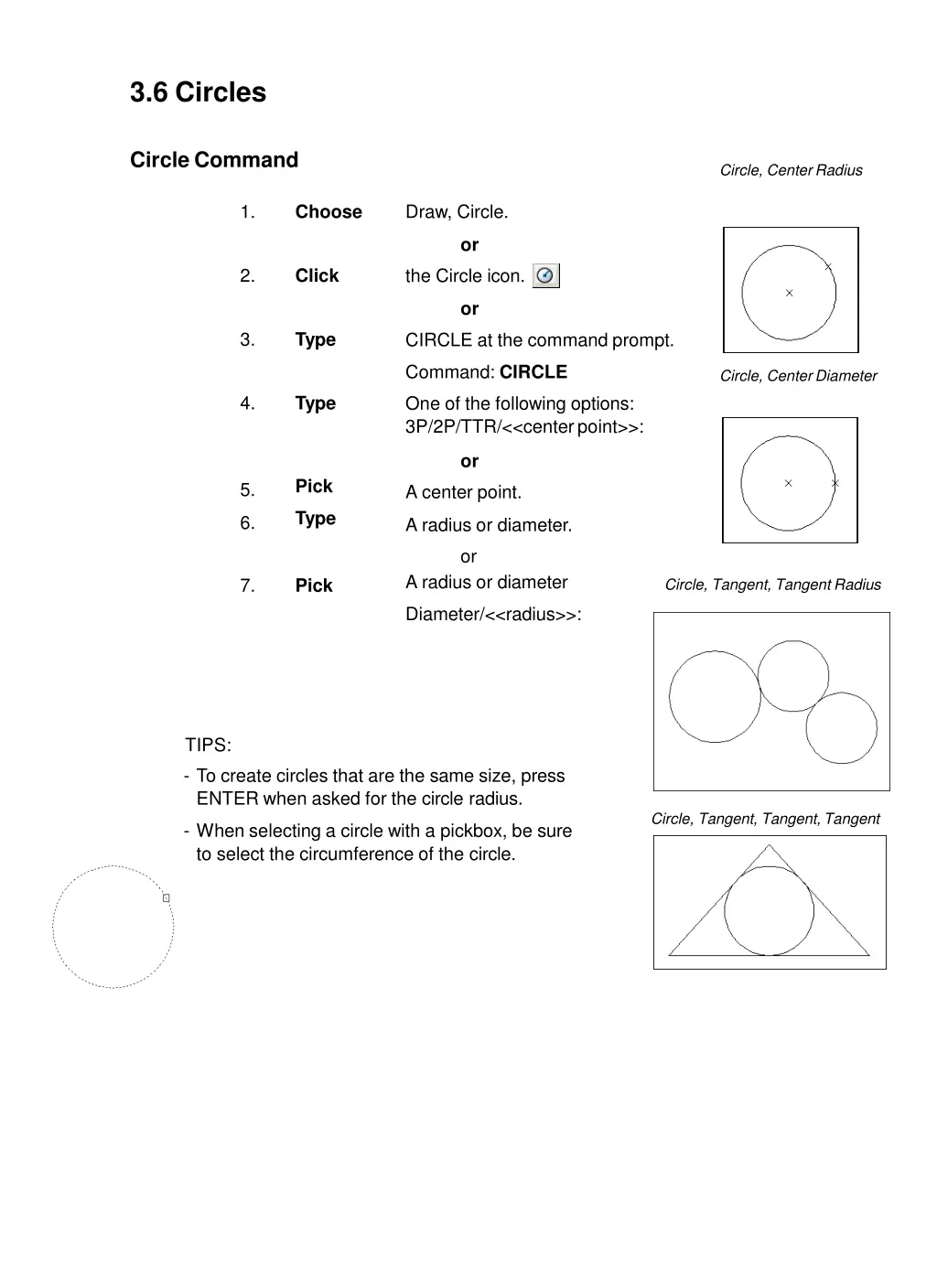 3 6 circles