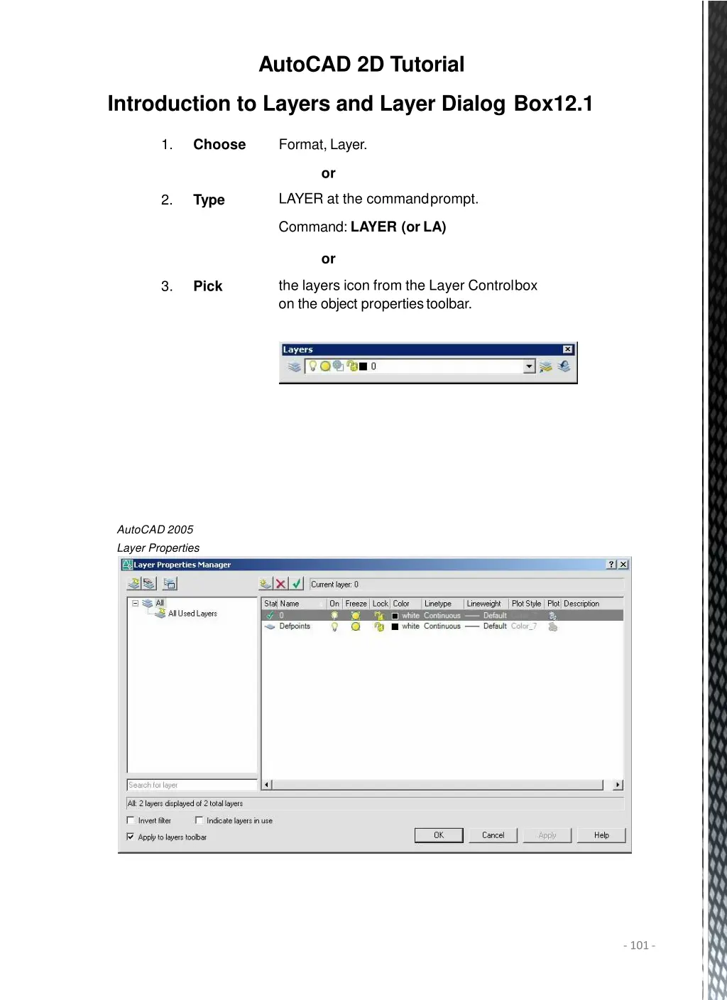 autocad 2d tutorial 18