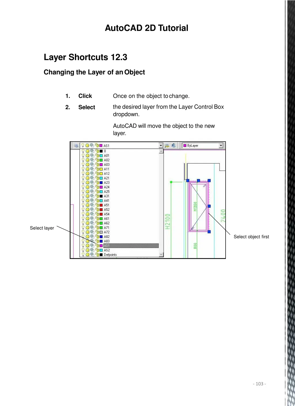 autocad 2d tutorial 20