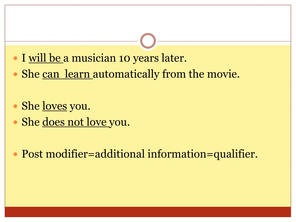 i will be a musician 10 years later she can learn