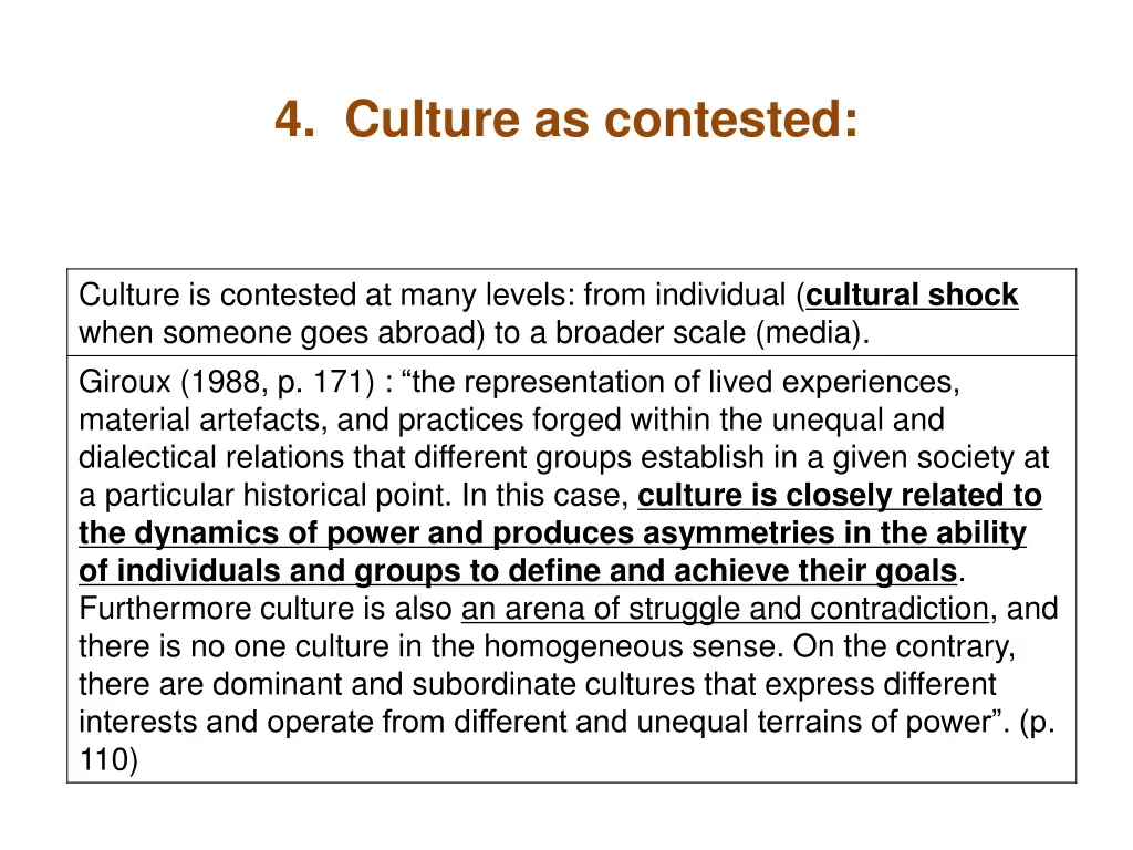 4 culture as contested