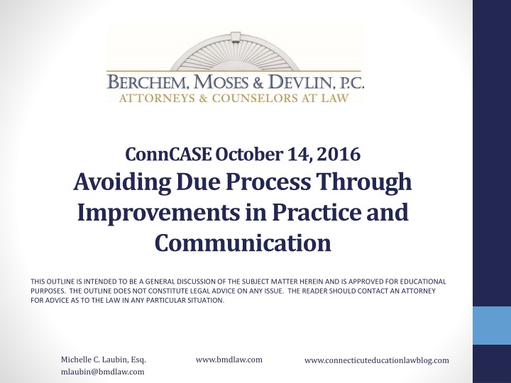 conncaseoctober 14 2016 avoiding due process