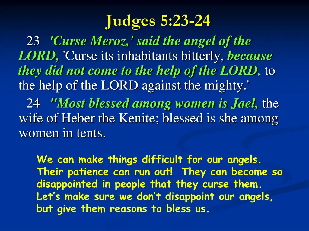 judges 5 23 24