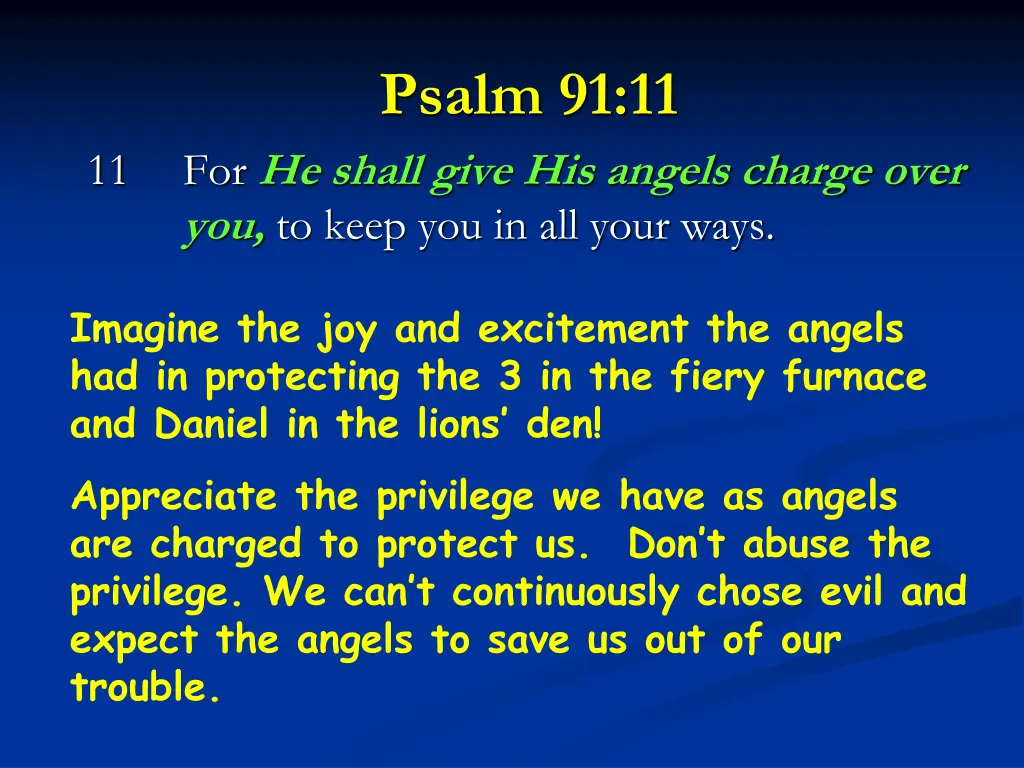 psalm 91 11