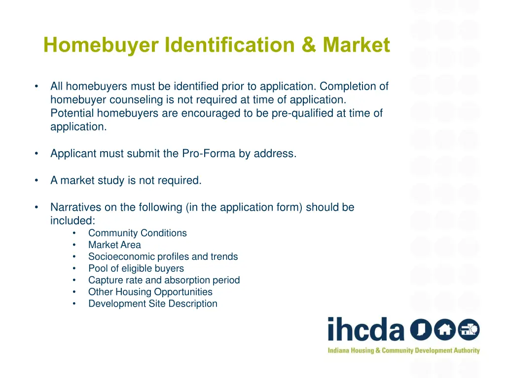 homebuyer identification market