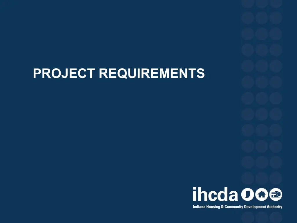 project requirements