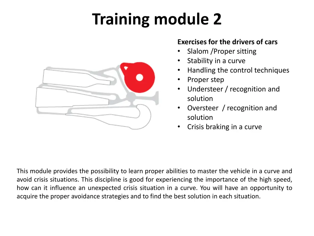 training module 2