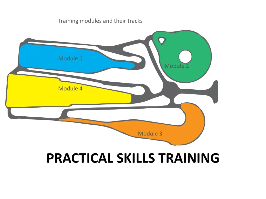 training modules and their tracks