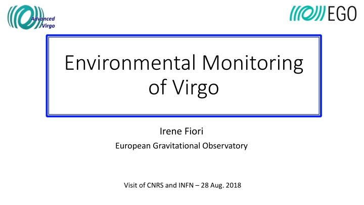 environmental monitoring of virgo