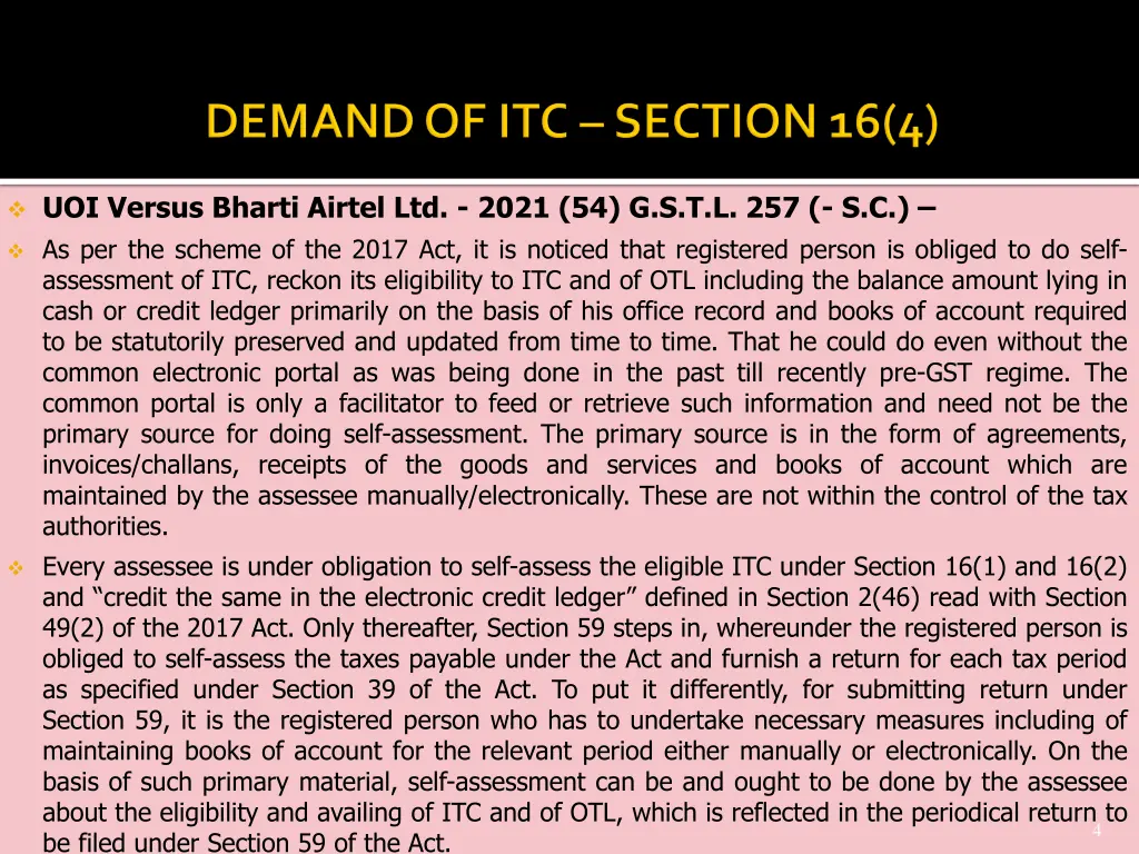 uoi versus bharti airtel ltd 2021