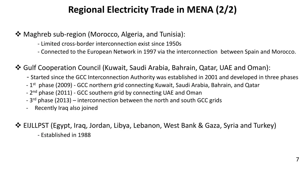 regional electricity trade in mena 2 2