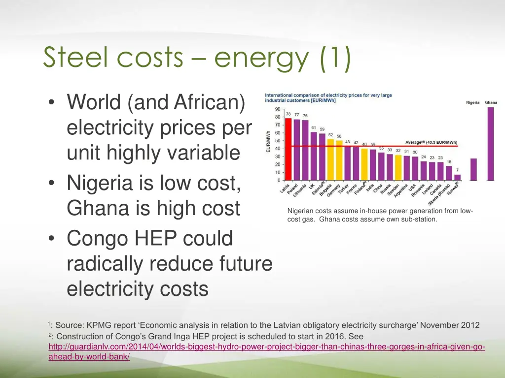 steel costs energy 1