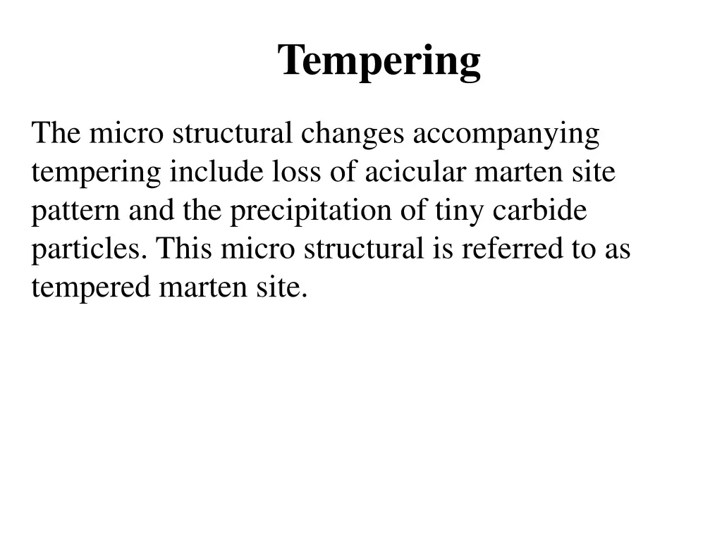 tempering 2