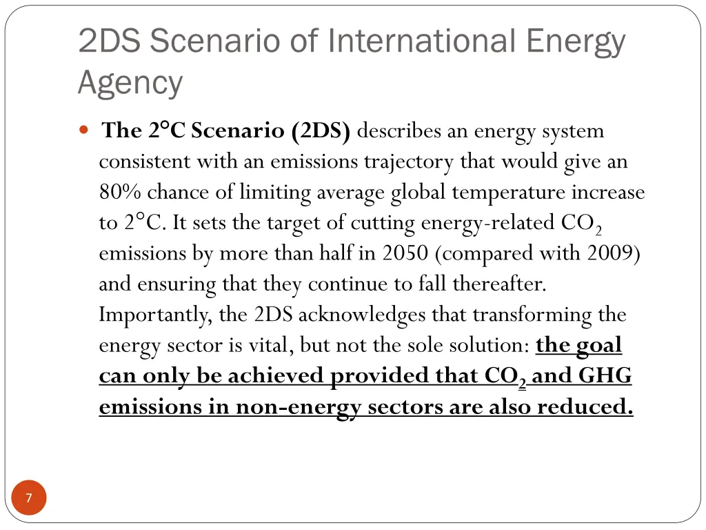 2ds scenario of international energy agency