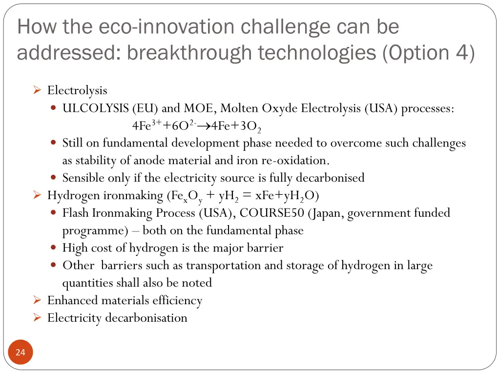 how the eco innovation challenge can be addressed 1