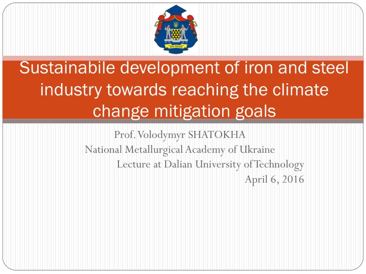 sustainabile development of iron and steel