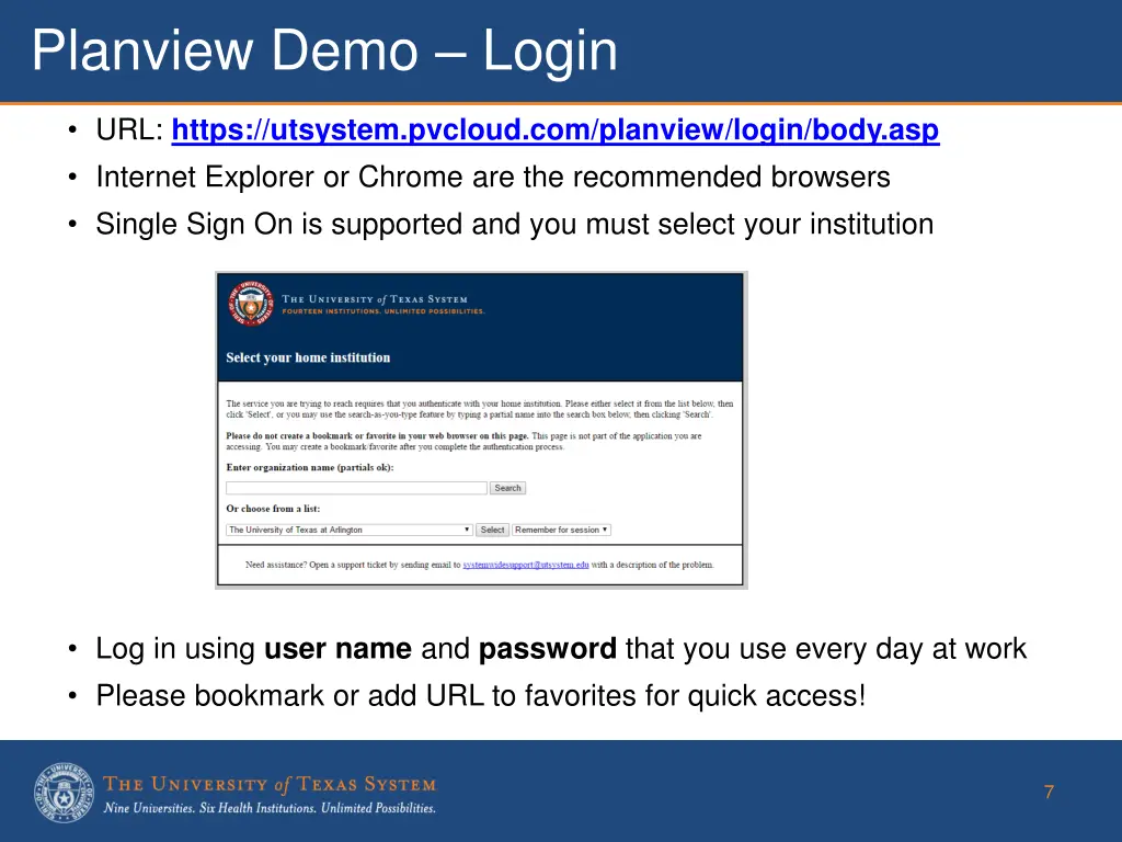 planview demo login