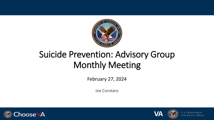 suicide prevention advisory group suicide