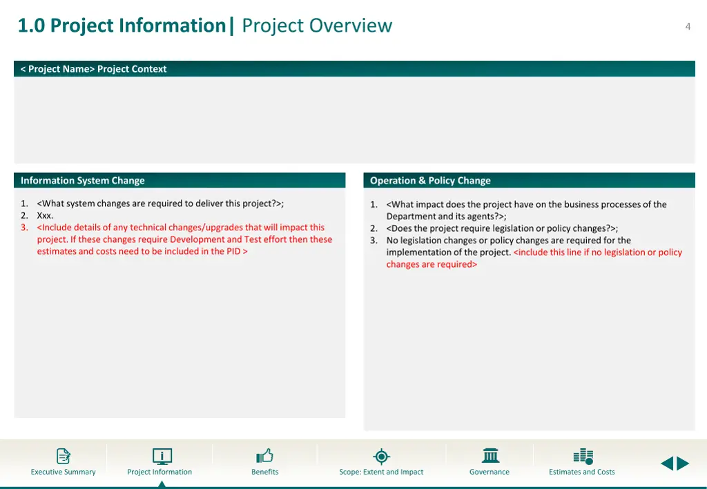 1 0 project information project overview