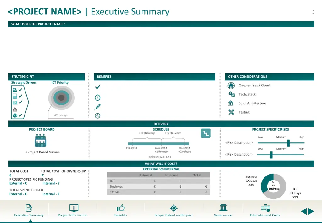 project name executive summary