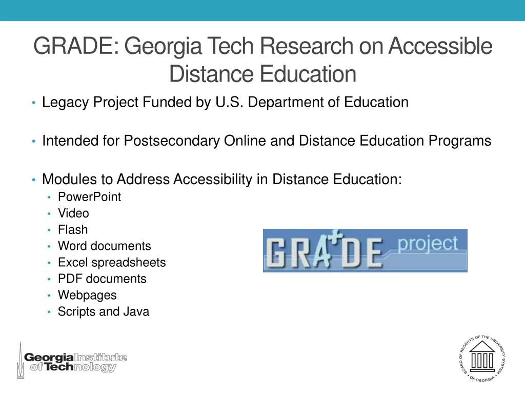 grade georgia tech research on accessible