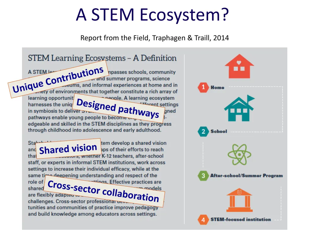 a stem ecosystem