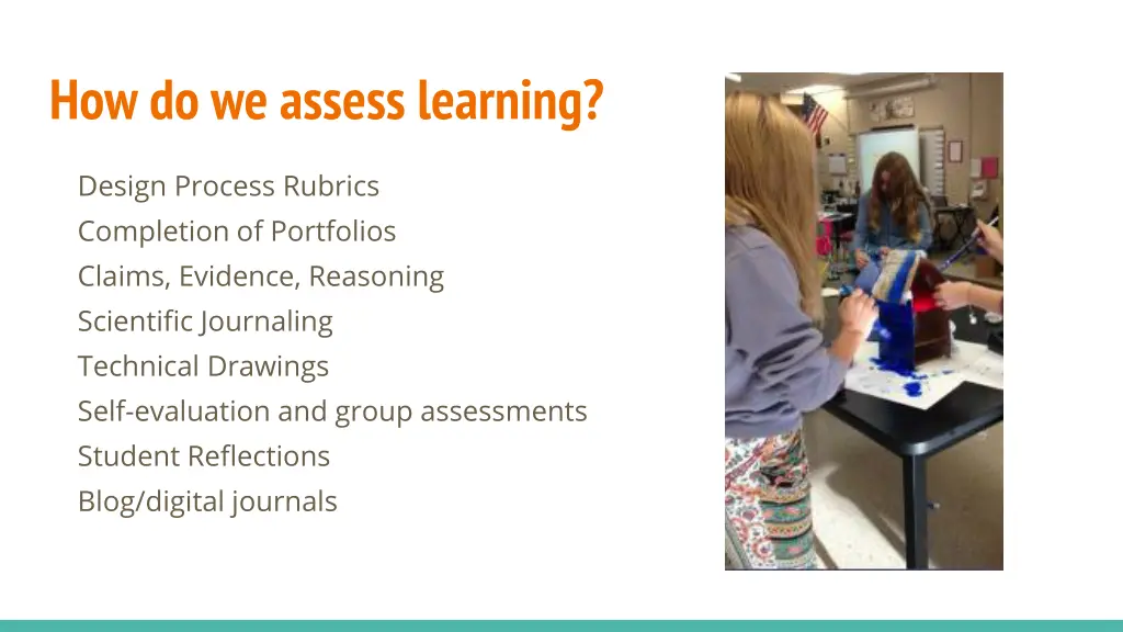 how do we assess learning