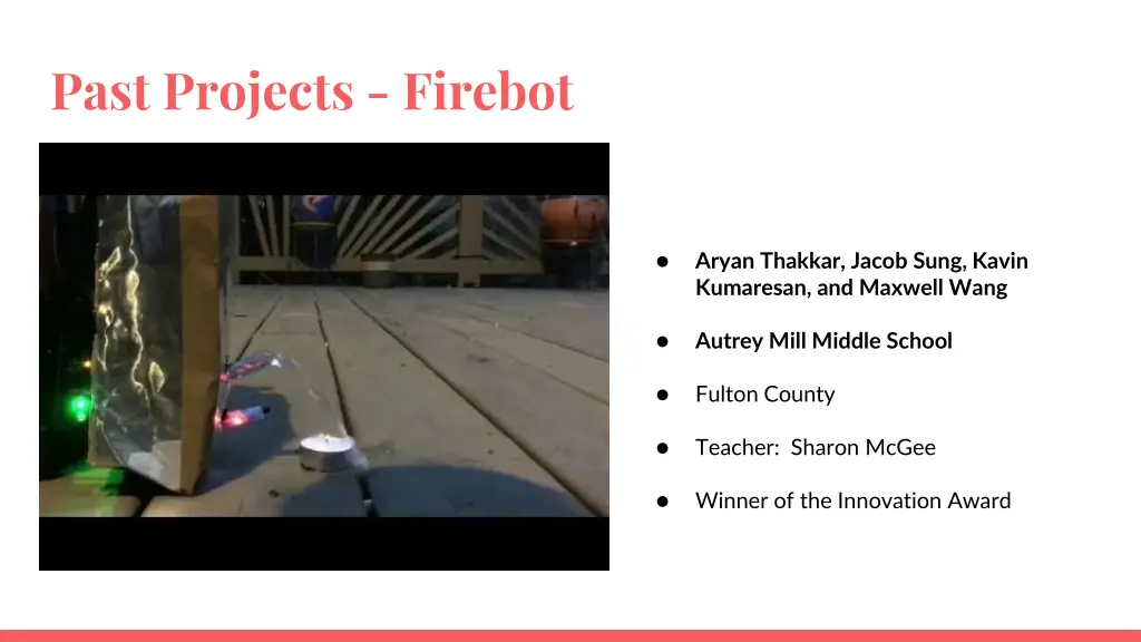 past projects firebot