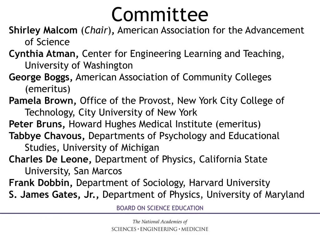 committee