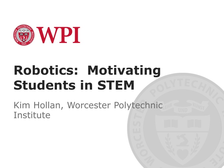 robotics motivating students in stem