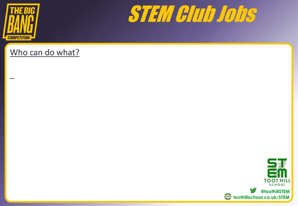 stem club jobs