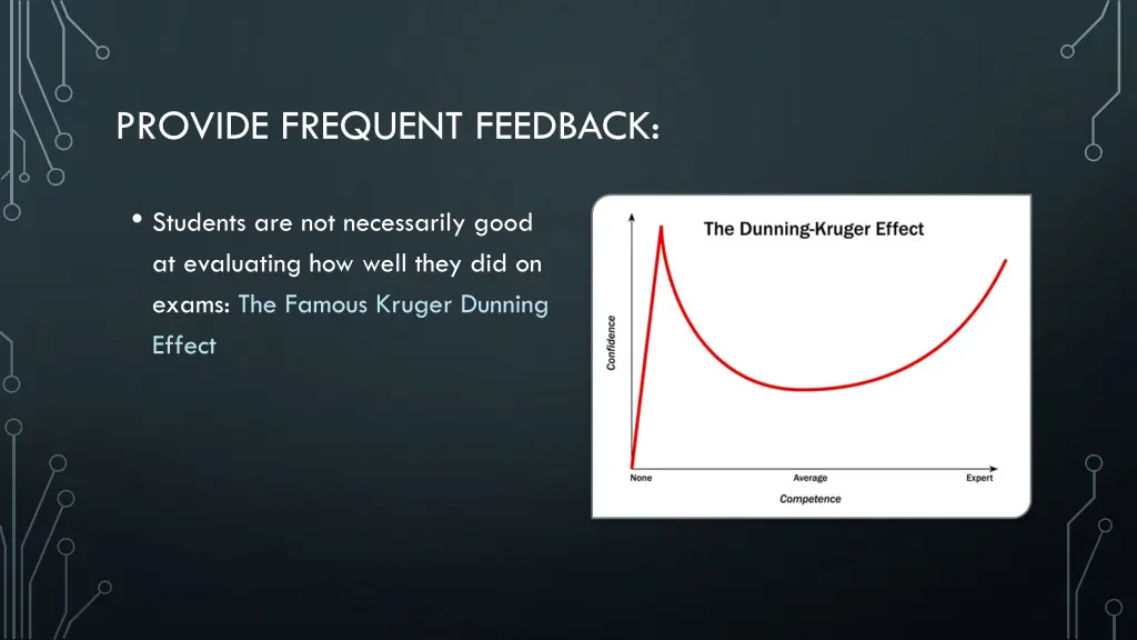 provide frequent feedback