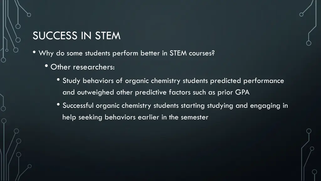 success in stem why do some students perform 1