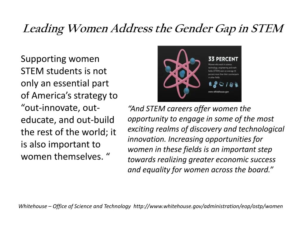 leading women address the gender gap in stem 2