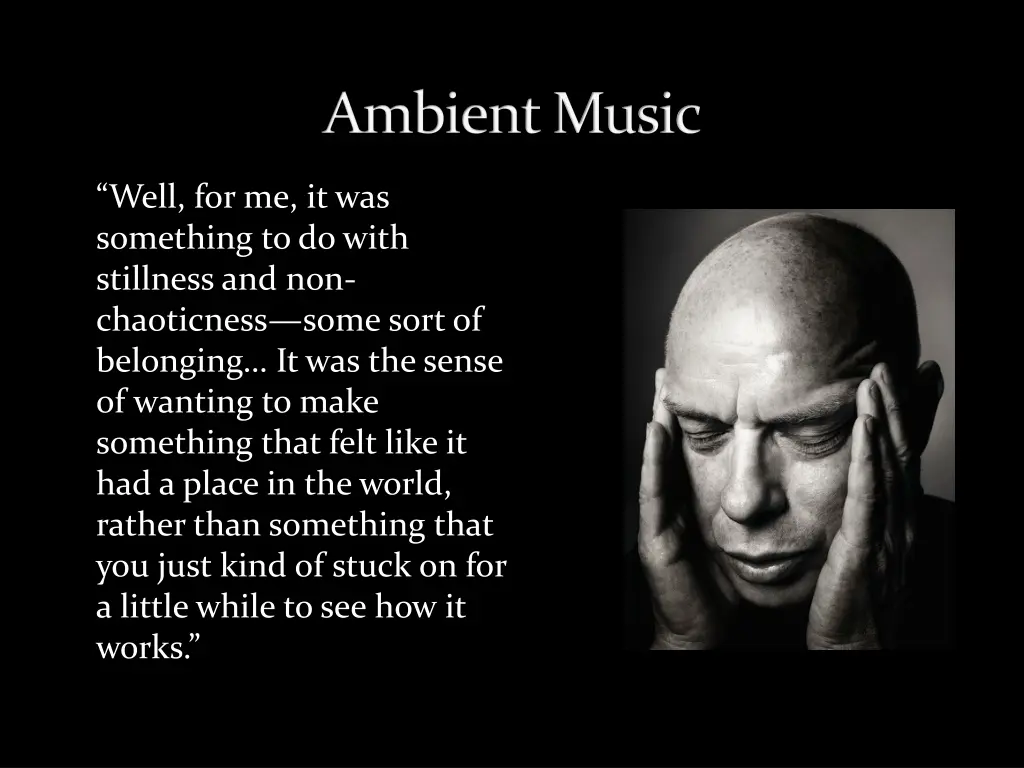 ambient music