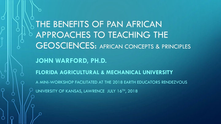 the benefits of pan african approaches