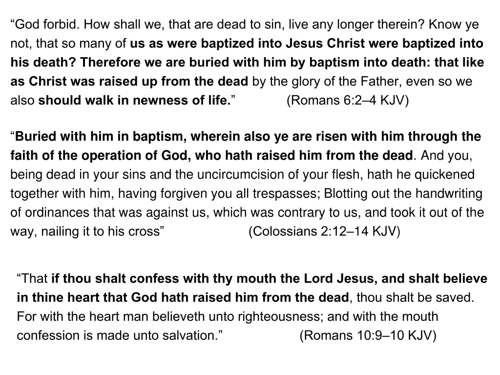 god forbid how shall we that are dead to sin live