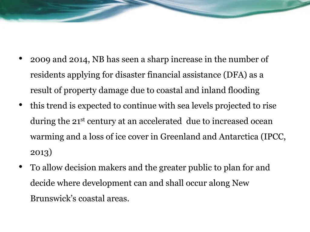 2009 and 2014 nb has seen a sharp increase