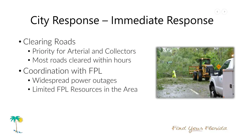 city response immediate response