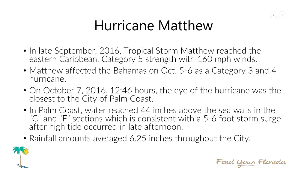 hurricane matthew