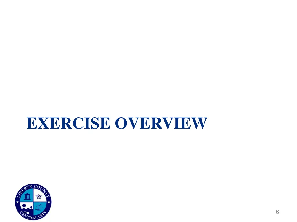 exercise overview