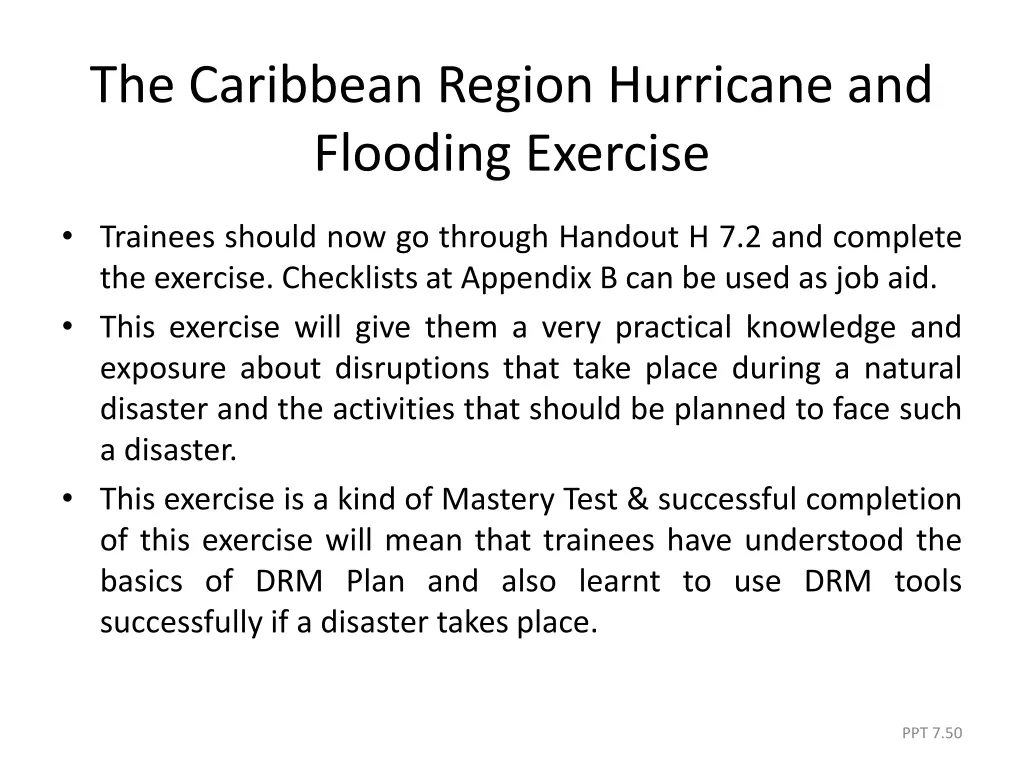 the caribbean region hurricane and flooding