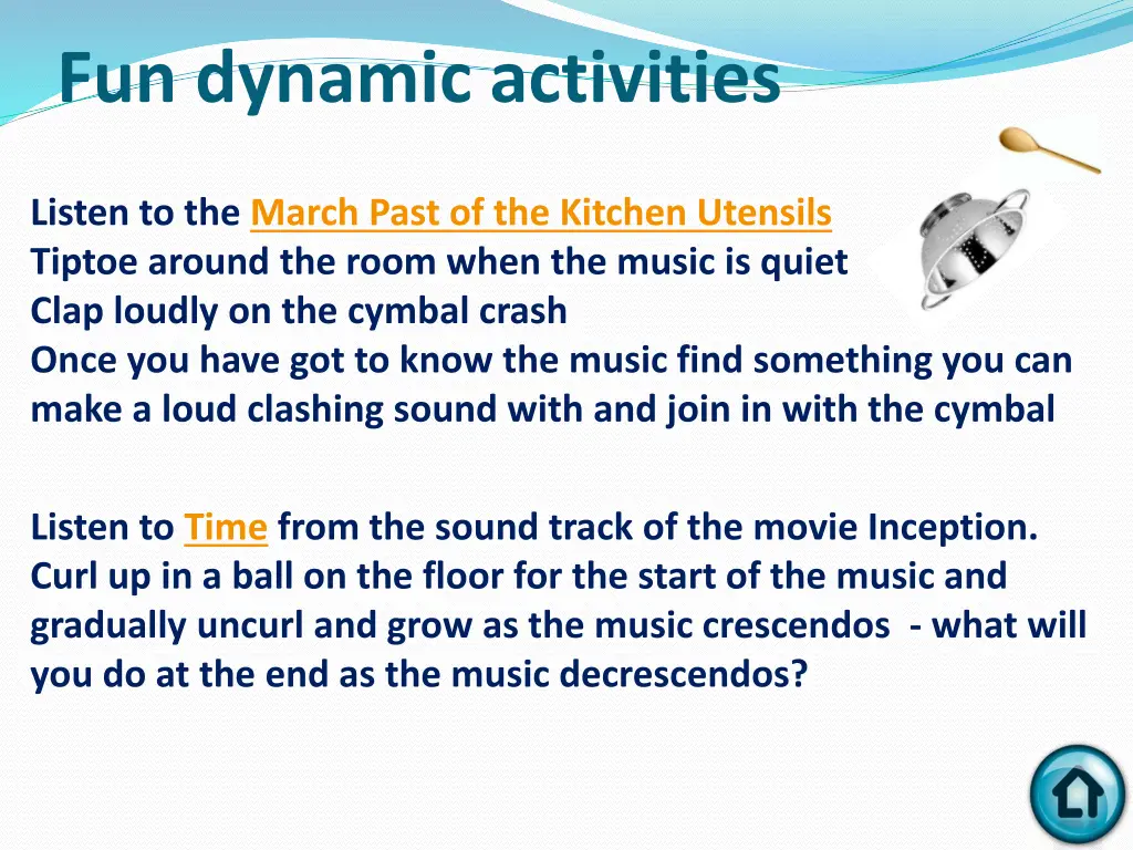 fun dynamic activities