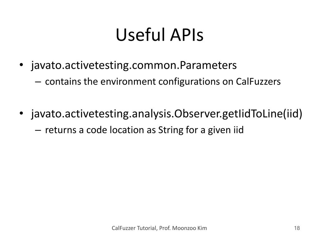 useful apis